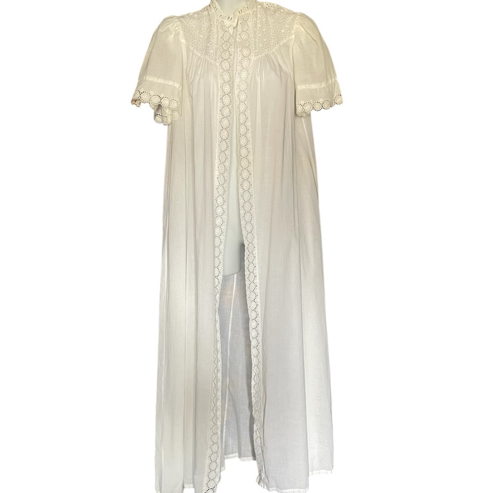 Daisy Jones vintage boho festival duster in cream